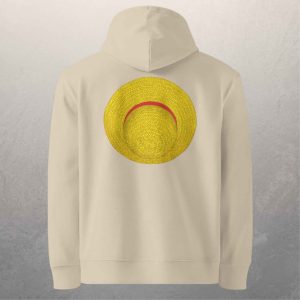 Sweat à capuche en coton biologique unisexe - 350g/m² - Le Chapeau de paille