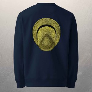 Sweat en coton biologique unisexe - 350g/m² - Le Chapeau panama