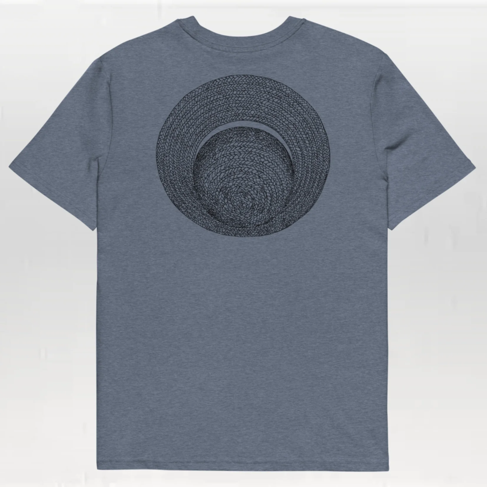 T-shirt unisexe en coton biologique - Le Chapeau de paille Croquis – Image 7