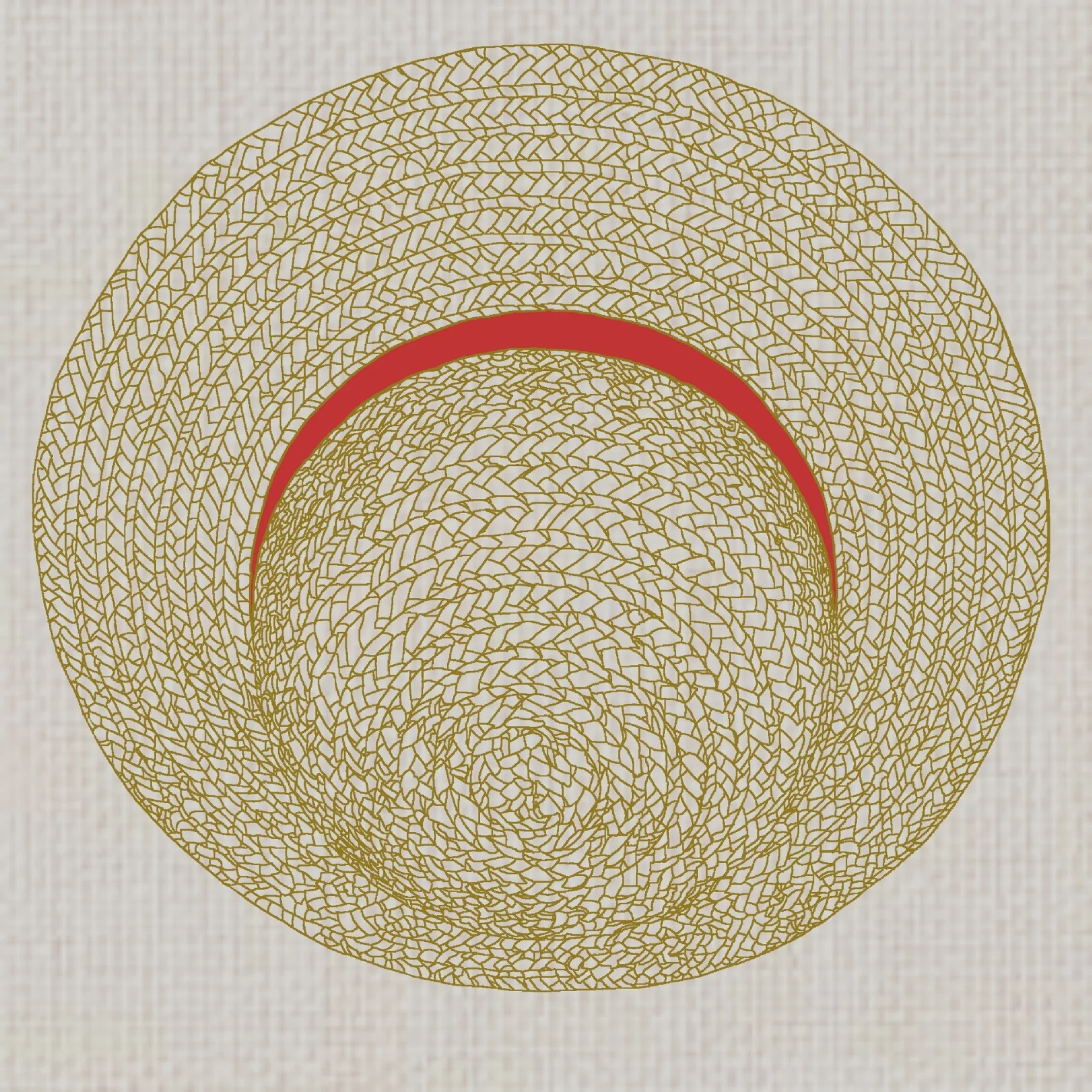T-shirt unisexe en coton biologique - Le Chapeau de paille Croquis – Image 3