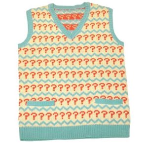 Ma 7ème vie – Pull officiel Docteur Who – Point d&rsquo;interrogation – Multicolore