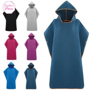 Poncho de plage à séchage rapide