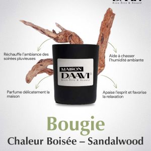 Bougie « La chaleur boisée du Sandalwood »