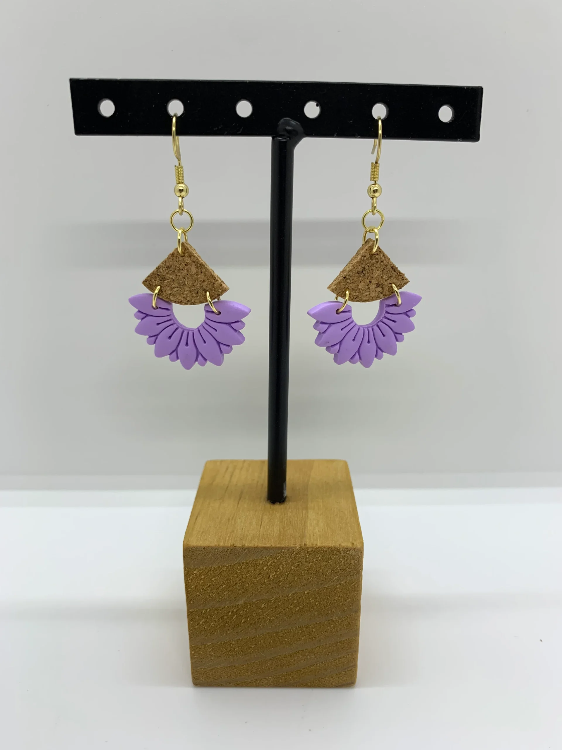Boucles d’oreilles pendantes « Hespéridée » – Image 2