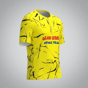 T-shirt Trail zip Homme V2.1 Grand Beziers Athle Trail