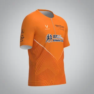 T-shirt Trail zip Homme V2.1 XVème Athletic Club