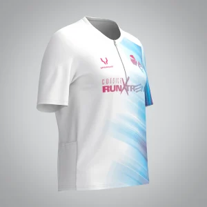 T-shirt Trail zip Femme V2.1 Corsica Run Xtrem