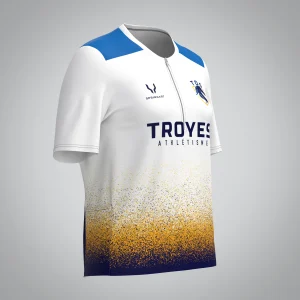 T-shirt Trail zip Femme V2.1 TOS Athletisme