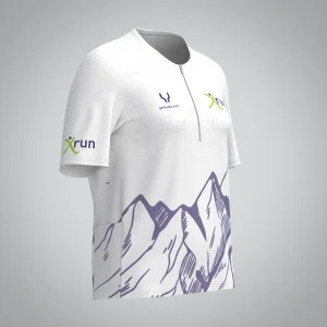 T-shirt Trail zip Femme V2.1 Xrun