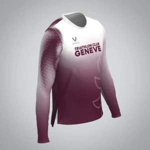 T-shirt Manches Longues Homme Triathlon Club Genève