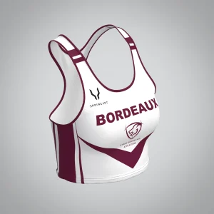 Brassière Elite V1.0 Bordeaux Athle