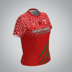 T-shirt Manches Courtes Femme Entente Nimoise Athletisme