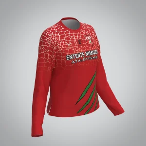 T-shirt Manches Longues Femme Entente Nimoise Athletisme