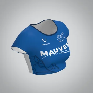 Brassière Manches Courtes Mauves Attitudes