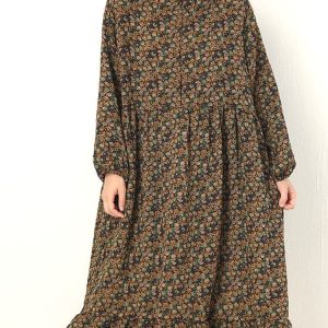 Robe Automne Extra Ample Manches Longues