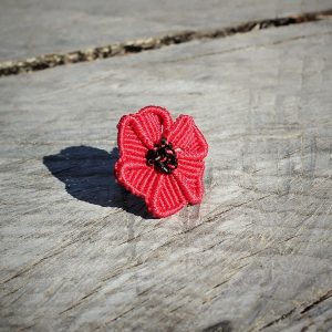 Bague fleur fantaisie de couleur – FLORA