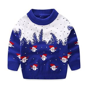 Bonhomme de Neige Onirique – Pull de Noël pour Enfant