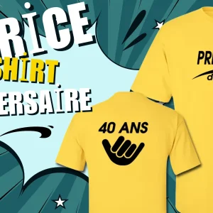 Tee-shirt Brice de Nice Anniversaire