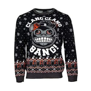 Call of duty- Monkey Bomb « Clang Clang Bang » – Pull moche pour Noël Unisexe