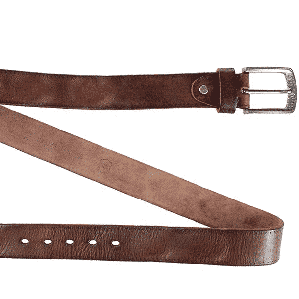 Ceinture en Cuir Marron et Rétro – Image 3