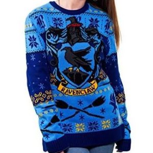 Choisi ta Maison – Serdaigle – Pull de Noël Harry Potter