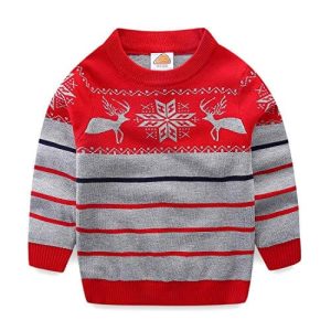 Clairement Vintage – Pull de Noël pour Enfant