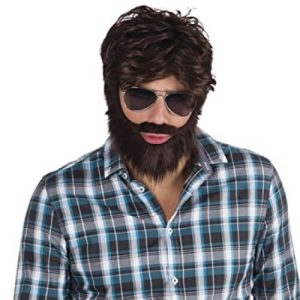 Clémentine – Perruque / Fausse Barbe Trappeur – Brun