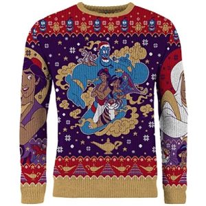 Équipe de génie – Aladdin – Pull de Noël Disney