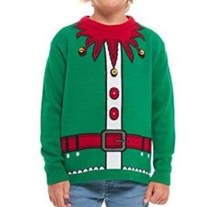 Exploitation de Mineur – Lutin – Pull Noël Enfant