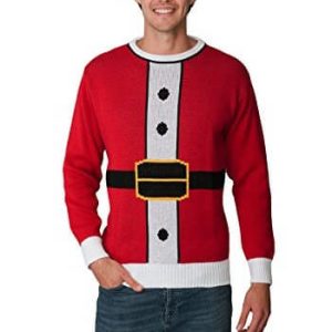 Le Père-Noël – Costume en pull – Pull Noël Homme