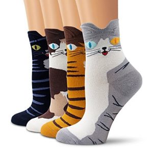 Gang de Noël – Lot 4 Paires Chaussettes – Chaussette Noël Adulte