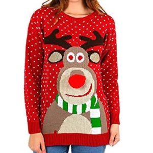 Indispensable – Pull Bridget Jones – Pull de Noël Rodolphe