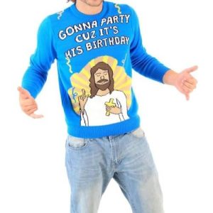 Jésus – « Gonna party cuz it&rsquo;s his birthday » – Bleu