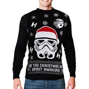 Le Réveil de Noël – Stormtrooper et Étoile de la Mort – Pull de Noël Star Wars