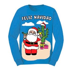 Margarita sous le soleil – « Feliz Navidad » – Le père-noël au Mexique – Bleu