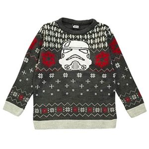 Petit Trooper – Tête de Stormtroop – Pull de Noël Star Wars