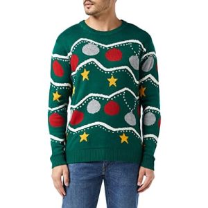 Le sapin, c&rsquo;est moi – Boules et guirlandes de Noël – Vert et rouge