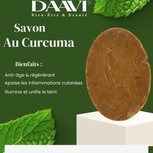 Savon au curcuma