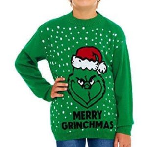 Trublion des Fêtes – Le Grinch – Pull Noël Enfant