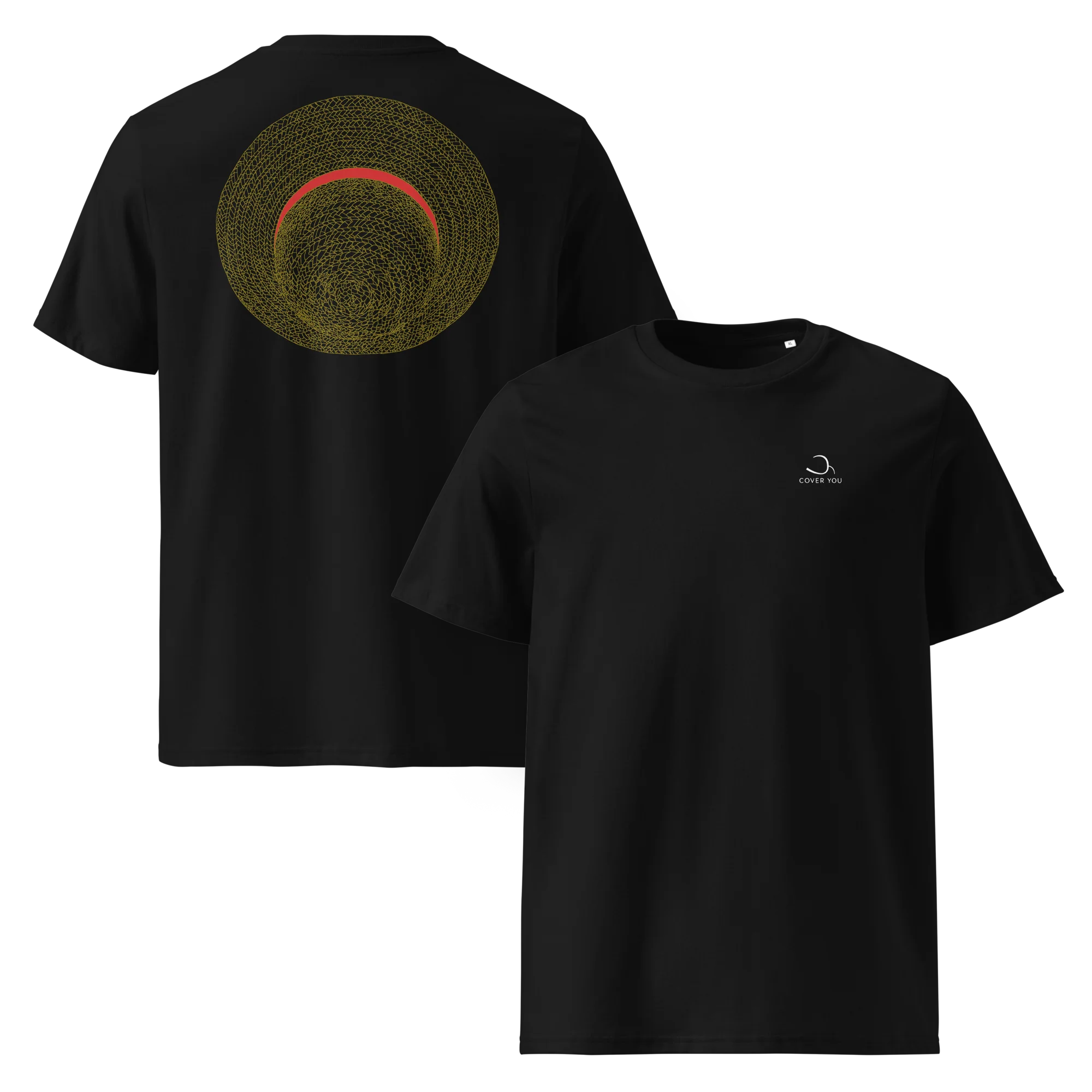 T-shirt unisexe en coton biologique - Le Chapeau de paille Croquis – Image 9