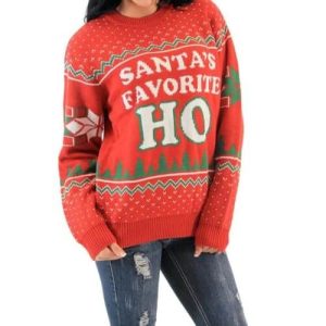 Je veux plus de cadeaux -« Santa&rsquo;s favorite HO » – Vintage – Rouge