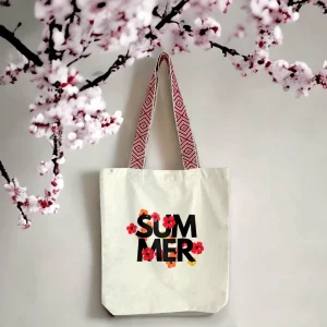 Totebag ethnique "Summer" – Un souffle d’été sur ton épaule🌺